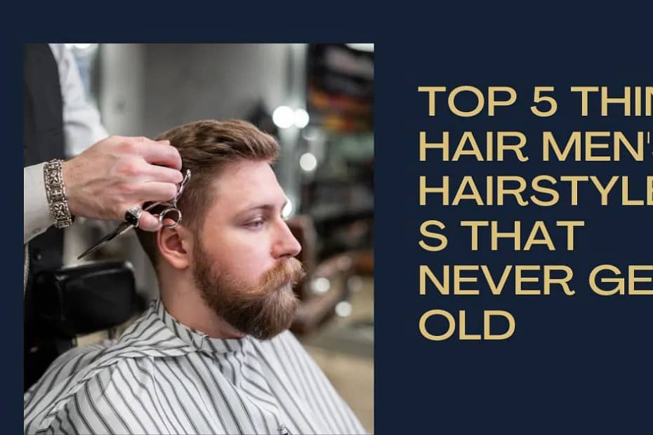 Thin hair men's hairstyles
